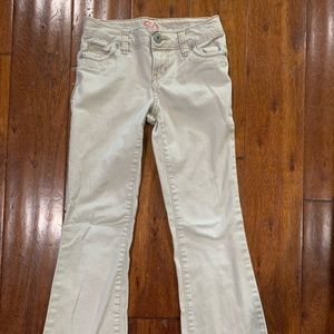 Girls SO Tan colored Jeans
